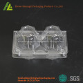 Rectangular Clear transparent plastic egg tray